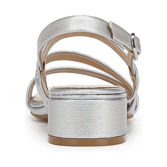 LifeStride Women's Janet Square Open Toe Slingback Dress Sandals - Picture 3 of 3